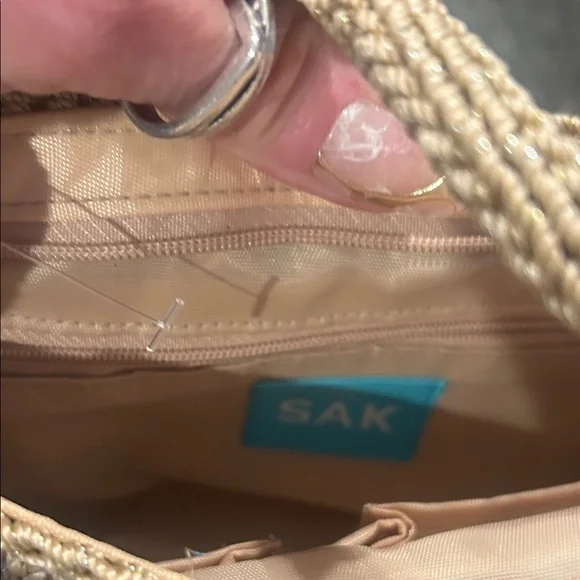 The Sak Beige Knit Shoulder Bag - Picture 3 of 4